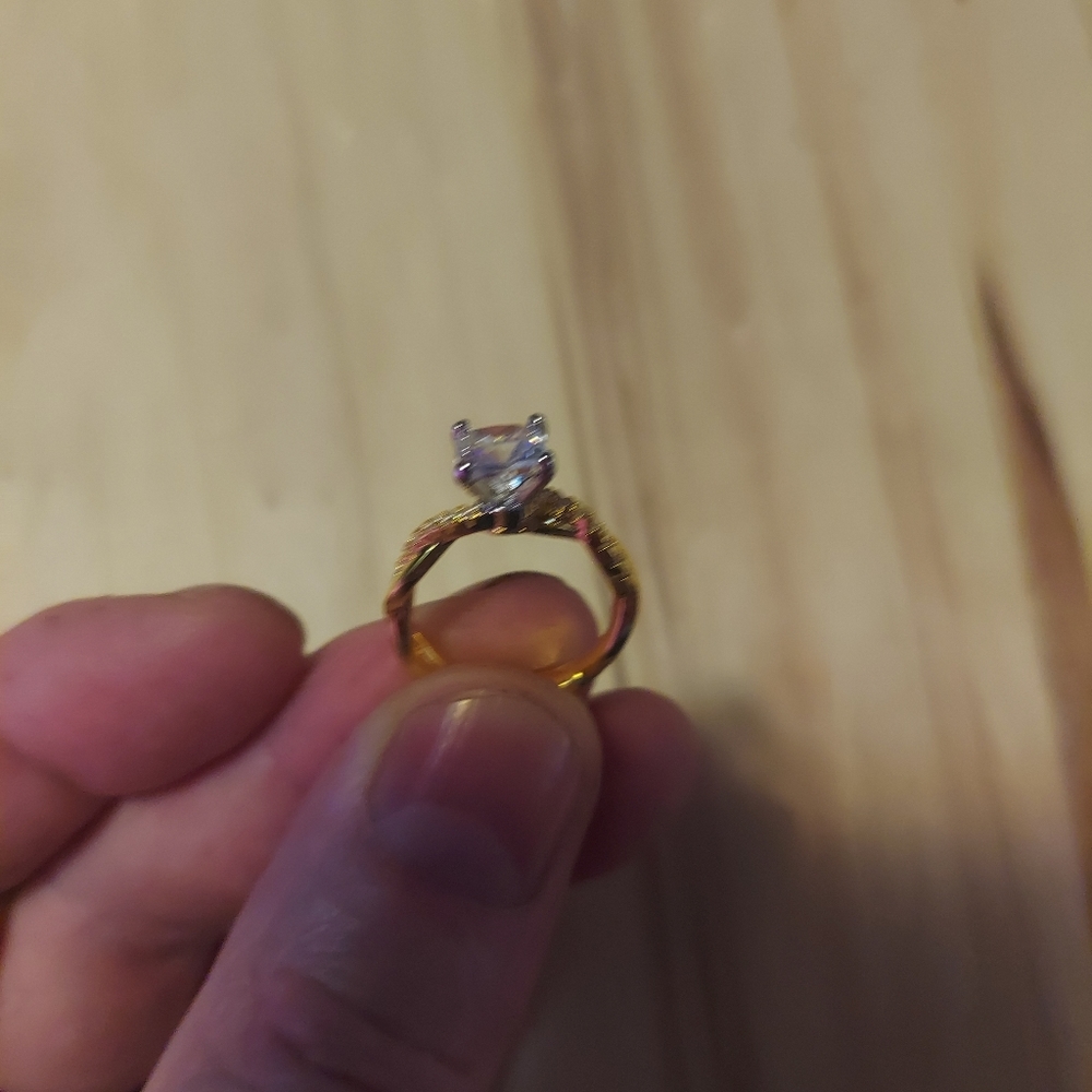 Fourteen k gold over Sterling silver size 6.